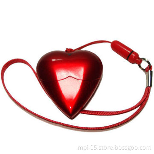 Beautiful heart shape OEM USB flash drive